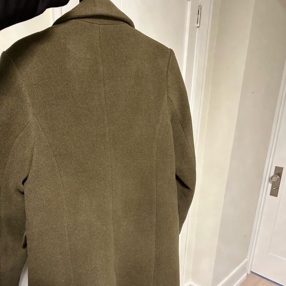 COPY - Olive green trench coat - Picture 4 of 5